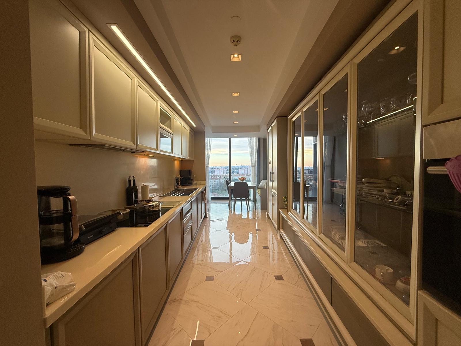 Elysıum Elit Koşuyolu Deniz Manzaralı 4,5+1 Satılık Lüks Daire